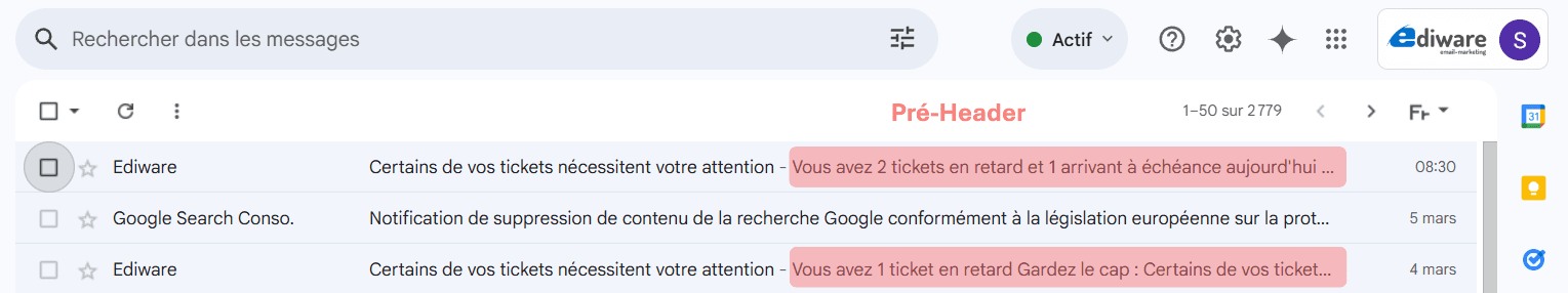 Pré-header