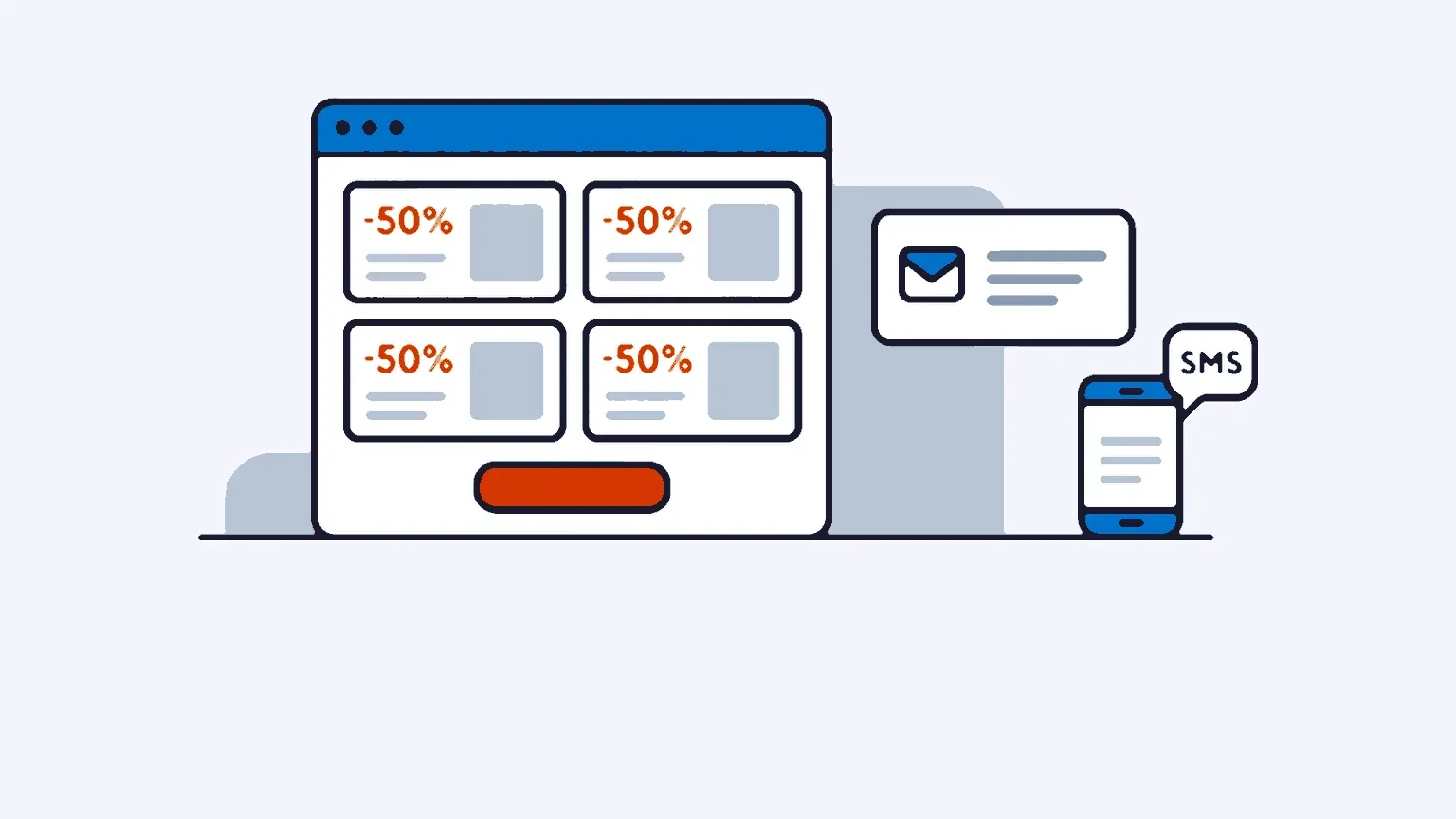 Illustration : La méthode pour réussir les soldes grâce à l’email-marketing