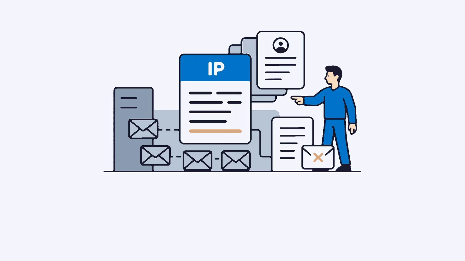 Illustration : Microsoft durcit ses règles emailing 2025 : ce qui change pour les expéditeurs B2B
