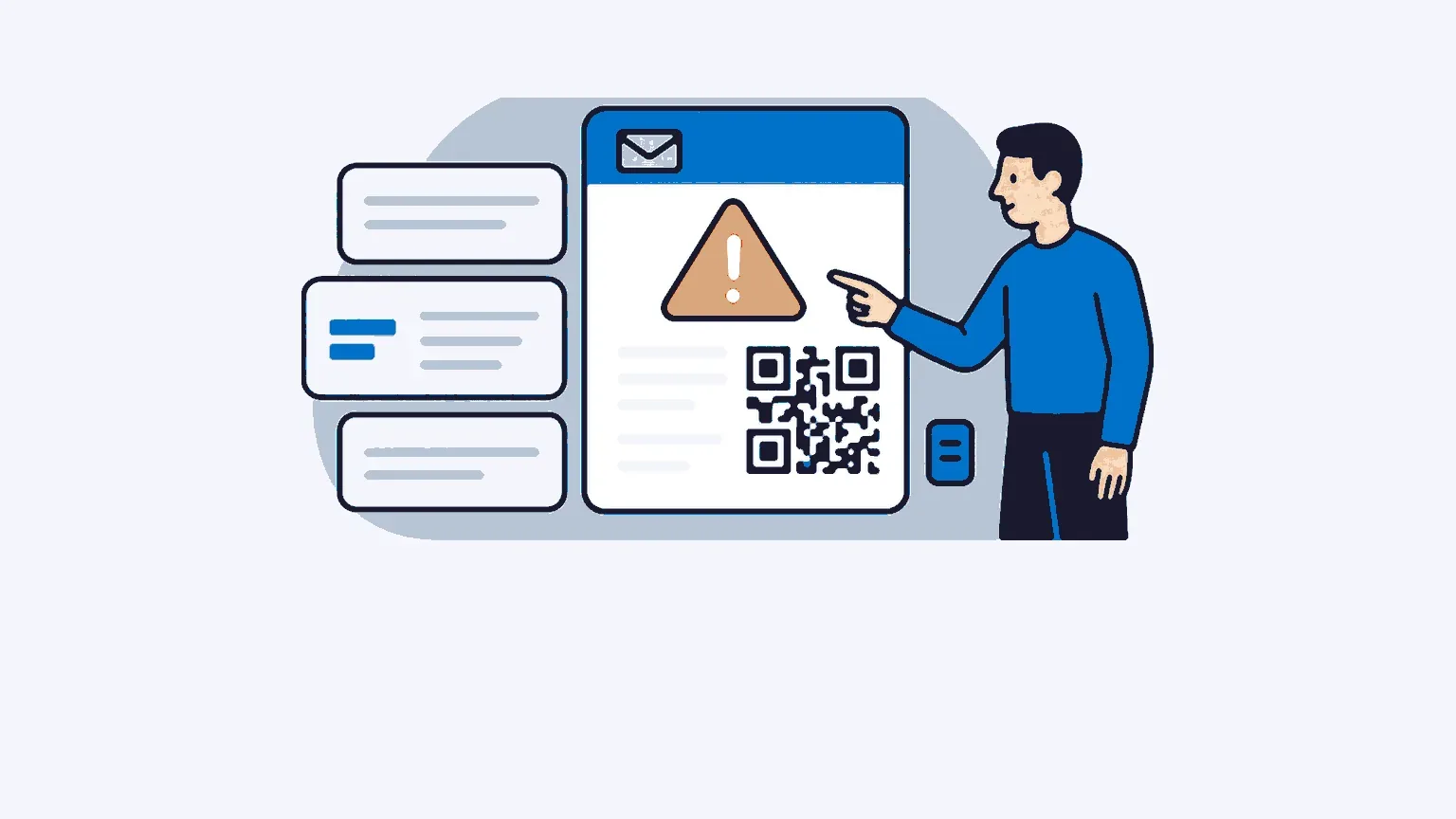 Illustration : Quishing : la menace QR code en emailing