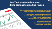 Indicateurs campagnes emailing réussie